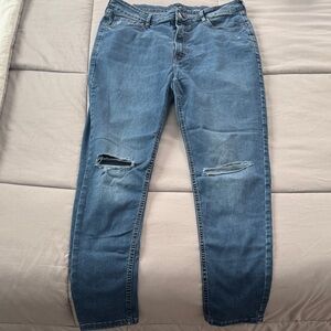 Old Navy Extra High Rise Rock Star Super Skinny Jeans Size 14-18 Fits You Line